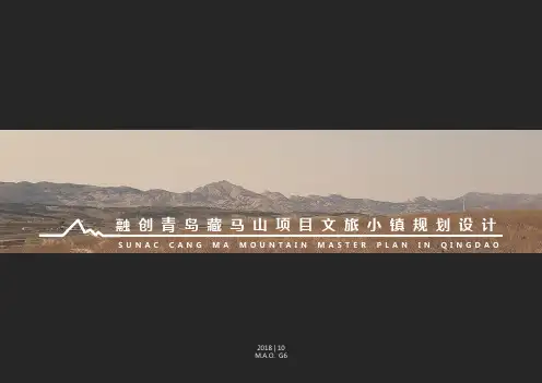 融创青岛藏马山项目文旅小镇规划设计