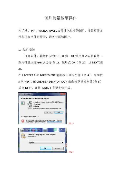 图片批量压缩操作