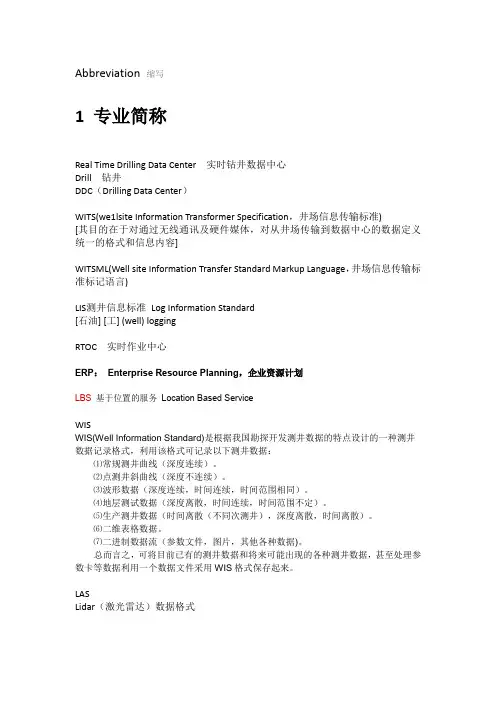 互联网知识缩写一览