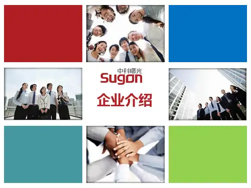 中科曙光公司简介