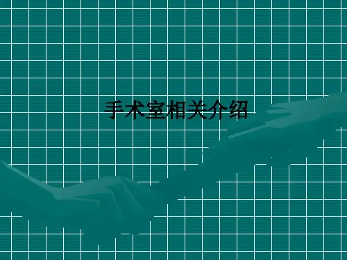 手术室相关介绍ppt课件