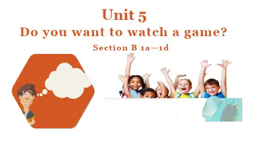 八年级上册英语 Unit5 SectionB 1a-1c (人教版)