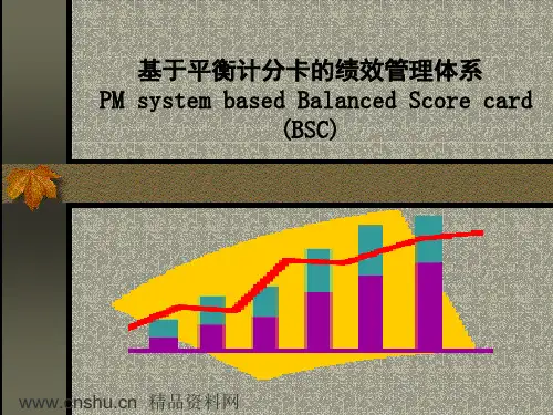 BSC基于平衡计分卡的绩效管理体系
