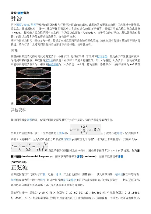 驻波-量子力学