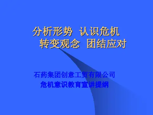 危机意识教育篇(PPT 51页)