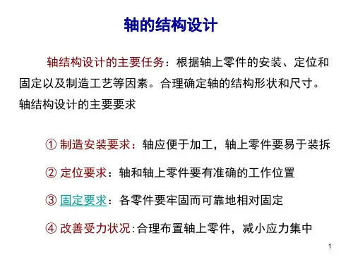 机械设计基础轴结构改错
