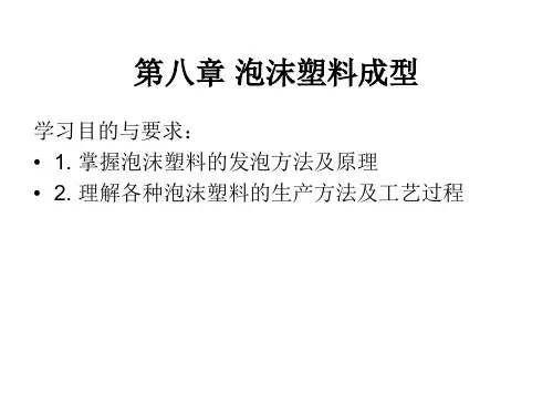 泡沫塑料成型