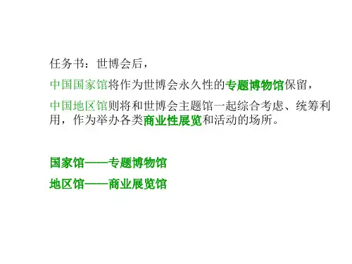 博览建筑空间及平面分析_PPT课件