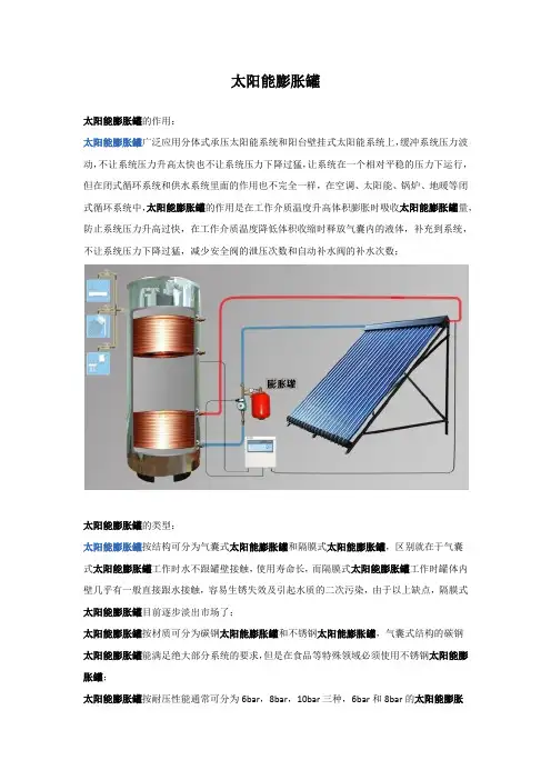 太阳能膨胀罐