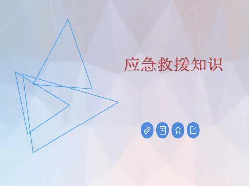 应急救援知识培训ppt课件