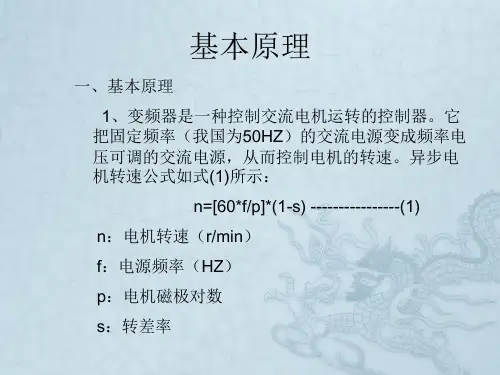 变频器基本工作原理与构成