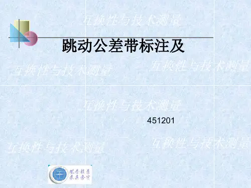 跳动公差带标注及 ppt课件