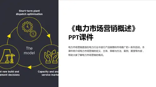 《电力市场营销概述》课件