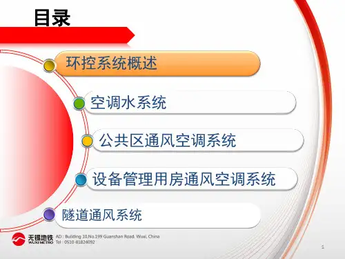 地铁环控系统介绍资料-32页文档资料