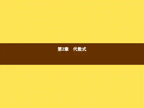 七年级数学上2.1用字母表示数(湘教版)精选教学PPT课件