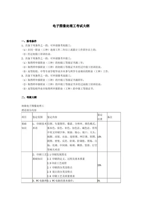 最新全国计算机信息高新技术考试图形图像处理(CorelDRAW平台)