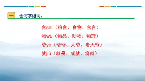 狐假虎威PPT优秀课件