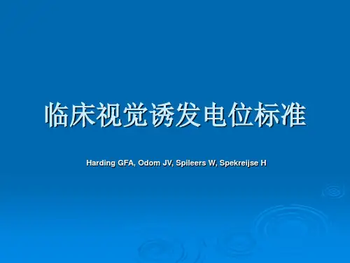 临床视觉诱发电位标准