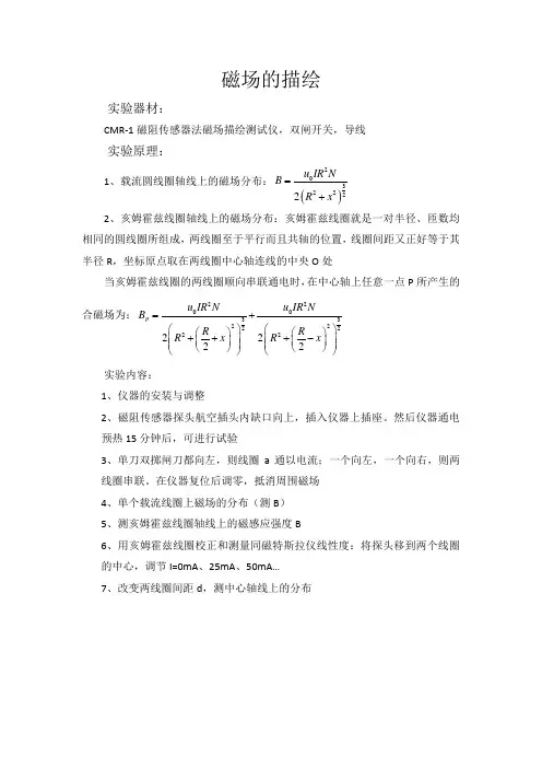 磁场的描绘