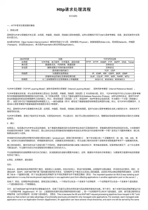 Http请求处理流程