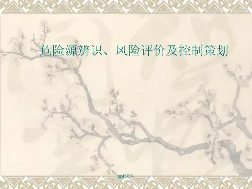 危险源辨识与风险评价  ppt课件