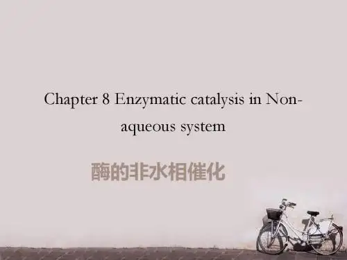酶的非水相催化  ppt课件