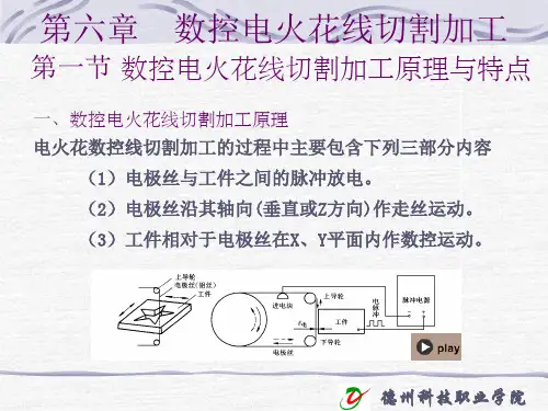 数控电火花线切割加工