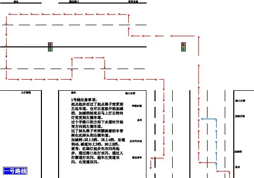 商丘闫集科目三1号线路图