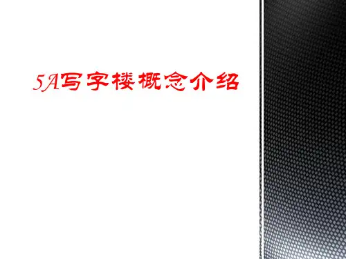 5A写字楼概念介绍