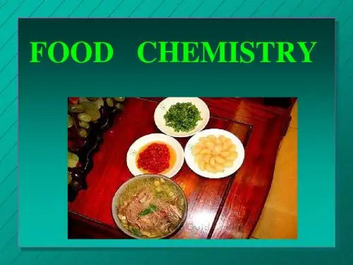 第八章 色素(食品化学) PPT课件