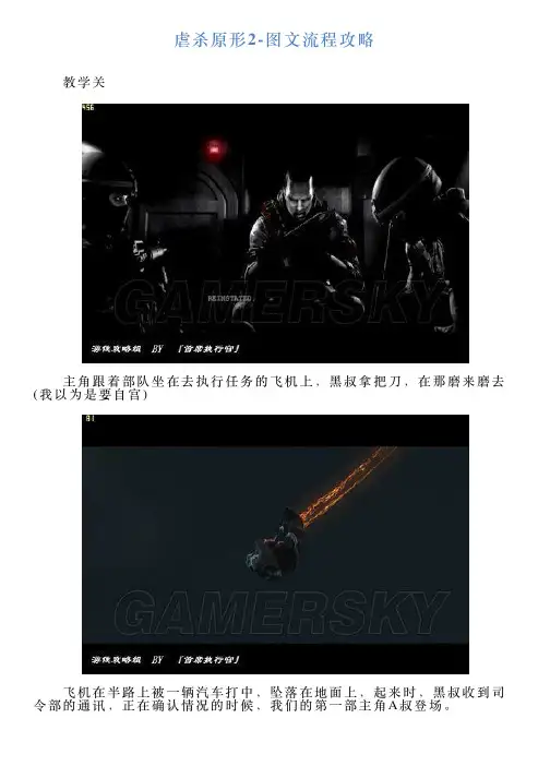 虐杀原形2图文流程攻略
