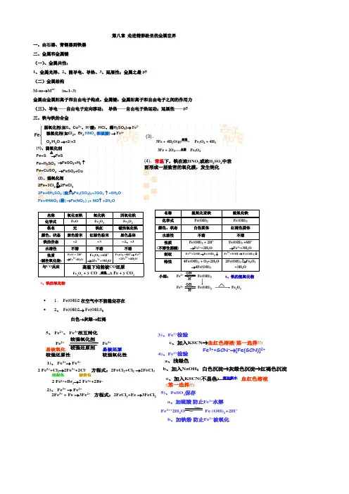 高二铝铁复习