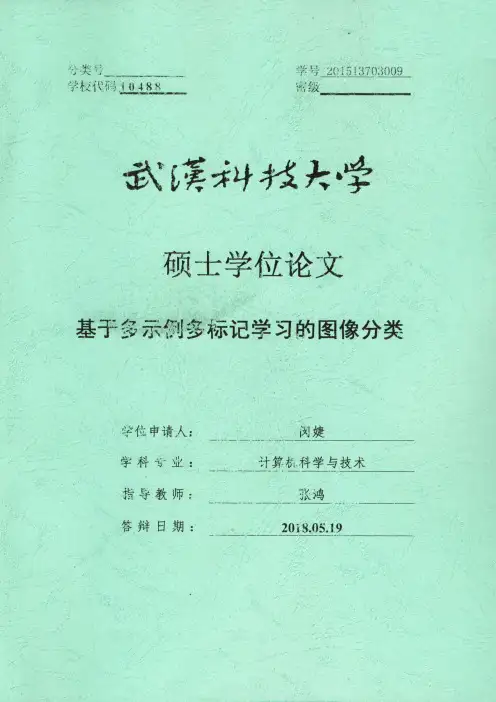基于多示例多标记学习的图像分类