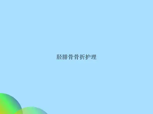 胫腓骨骨折护理文档