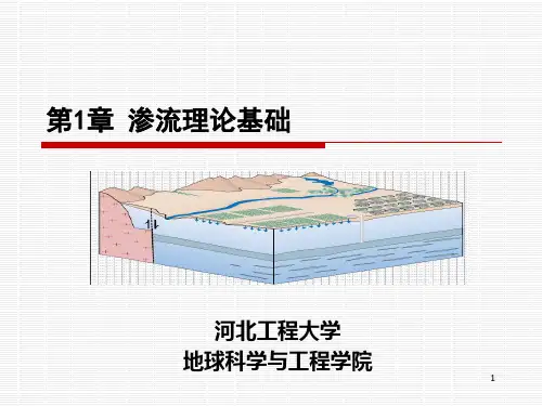 第1章渗流理论基础
