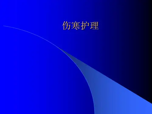 伤寒护理ppt课件