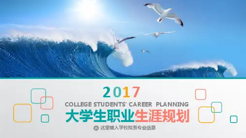 2020年大学生职业生涯规划PPT模板.pptx