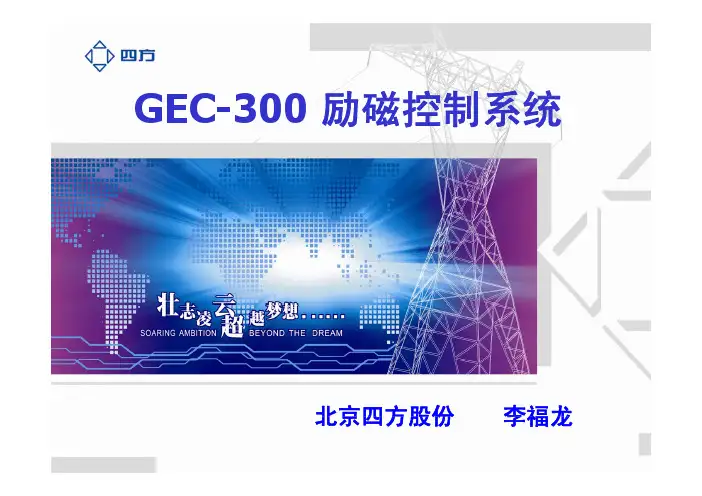 GEC-300励磁控制系统