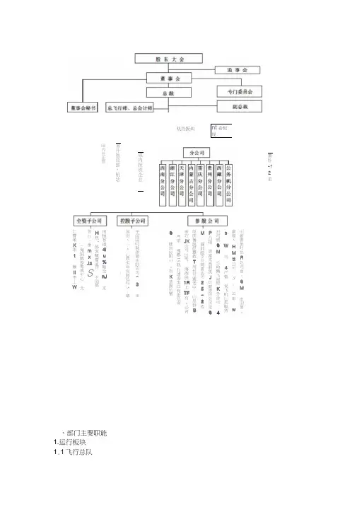 航空公司薪水和组织结构