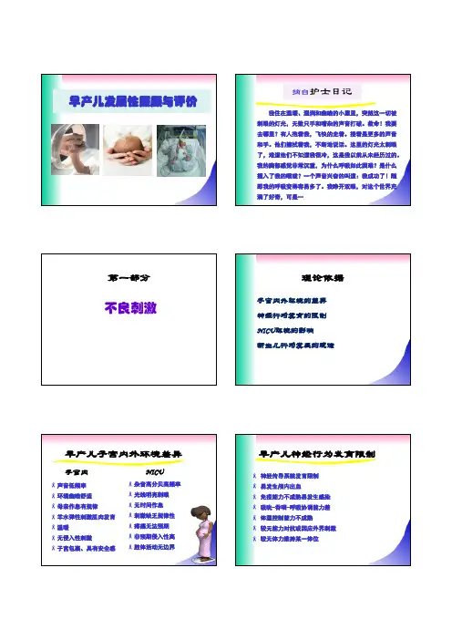新生儿发展性照顾与评价