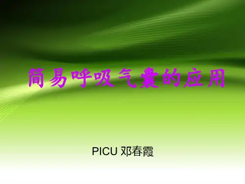 呼吸囊的使用.12