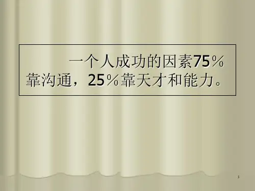人际交往与沟通方法技巧ppt课件