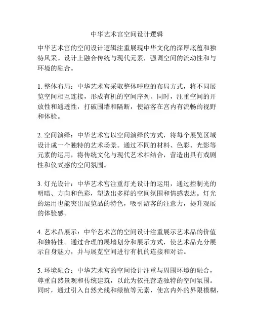 中华艺术宫空间设计逻辑