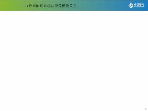 中国移动企业级大数据中心数据治理方案-原图
