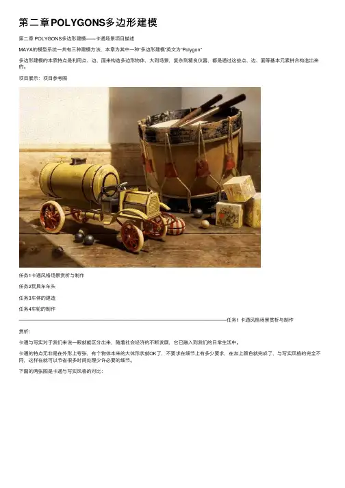 第二章POLYGONS多边形建模