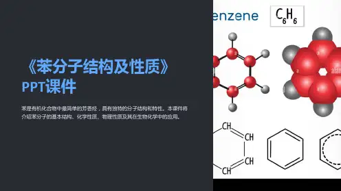《苯分子结构及性质》课件