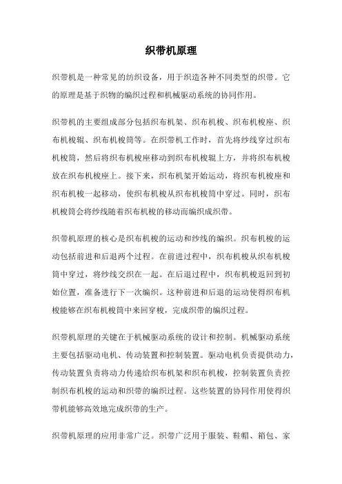 织带机原理