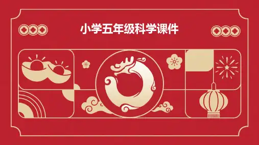 小学五年级科学课件