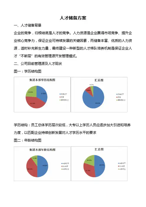 人才储备方案