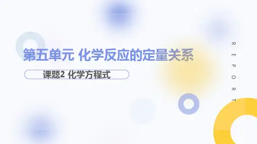 5.2.1 化学方程式 课件(共21张PPT)初中化学人教版(2024)九年级上册